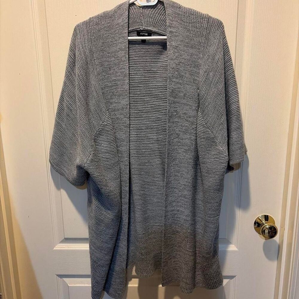 Apt-9 Women's Grey Cardigan